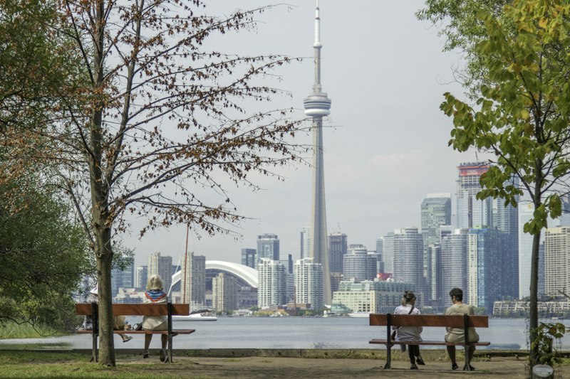 Toronto skyline Canada with CN Tower