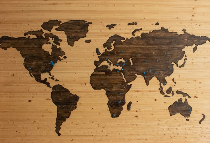 Global study destinations world travel globe