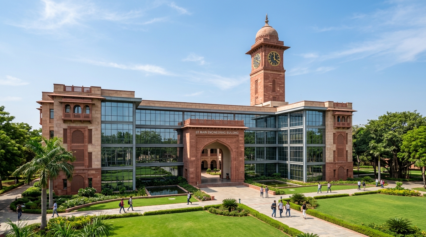 Premier Indian engineering institute campus