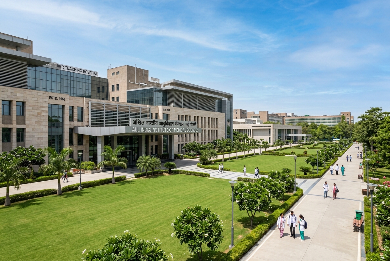 Premier All India Institute of Medical Sciences campus